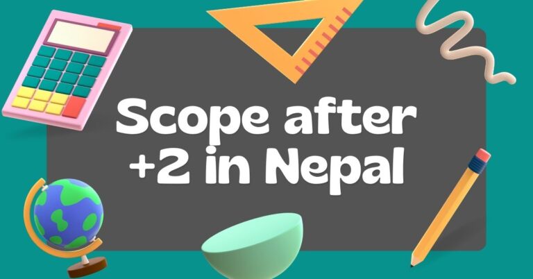 Scope after +2 in Nepal