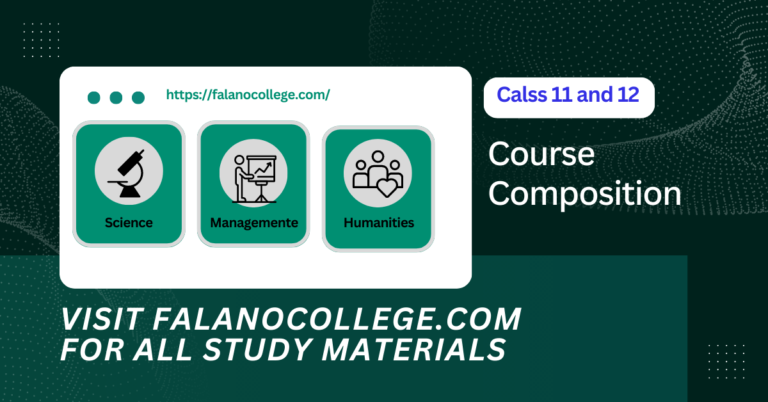 Course Composition for +2