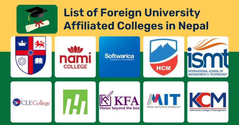 Foreign University Affiliated Colleges in Nepal